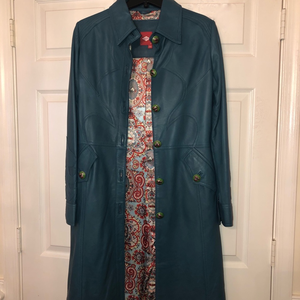 Oilily Leather Coat